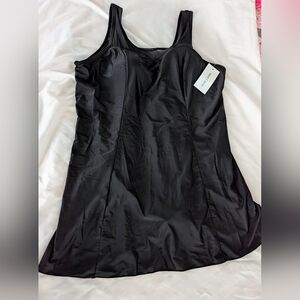 Women's plus size swim dress by Meet Curve. Size 4X.